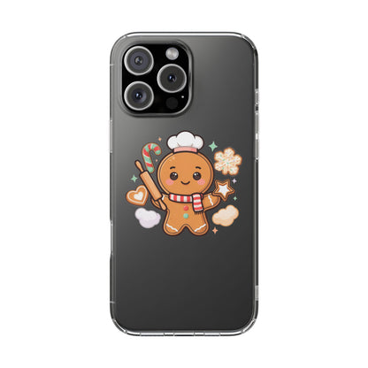 Gingerbread Christmas Phone Case for Holiday Baking Fans