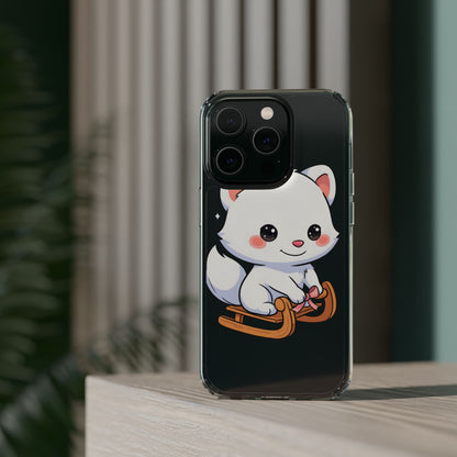 Kawaii Arctic Fox Phone Case for Cute Animal Lovers