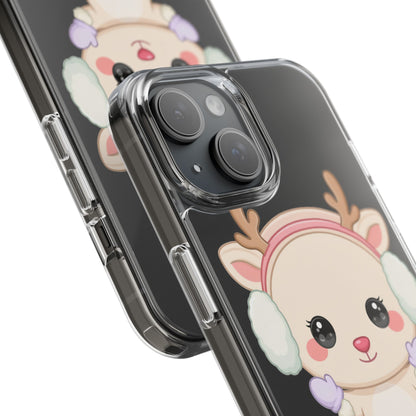 Kawaii Reindeer Phone Case for Cozy Cute Style