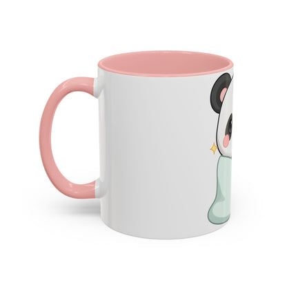 Kawaii Panda Accent Coffee Mug for Cozy Moments