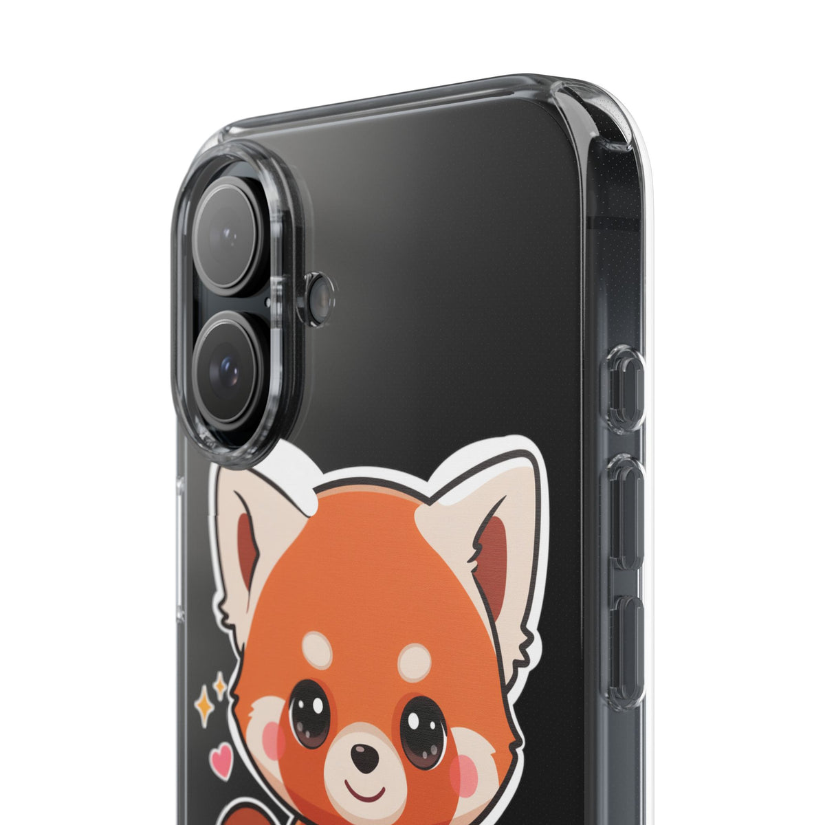 Red Panda Phone Case, Cute Plant Lover Gift