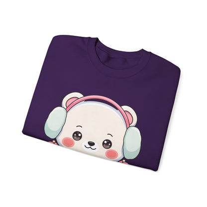 Kawaii Polar Bear Sweatshirt for Cozy Winter Days