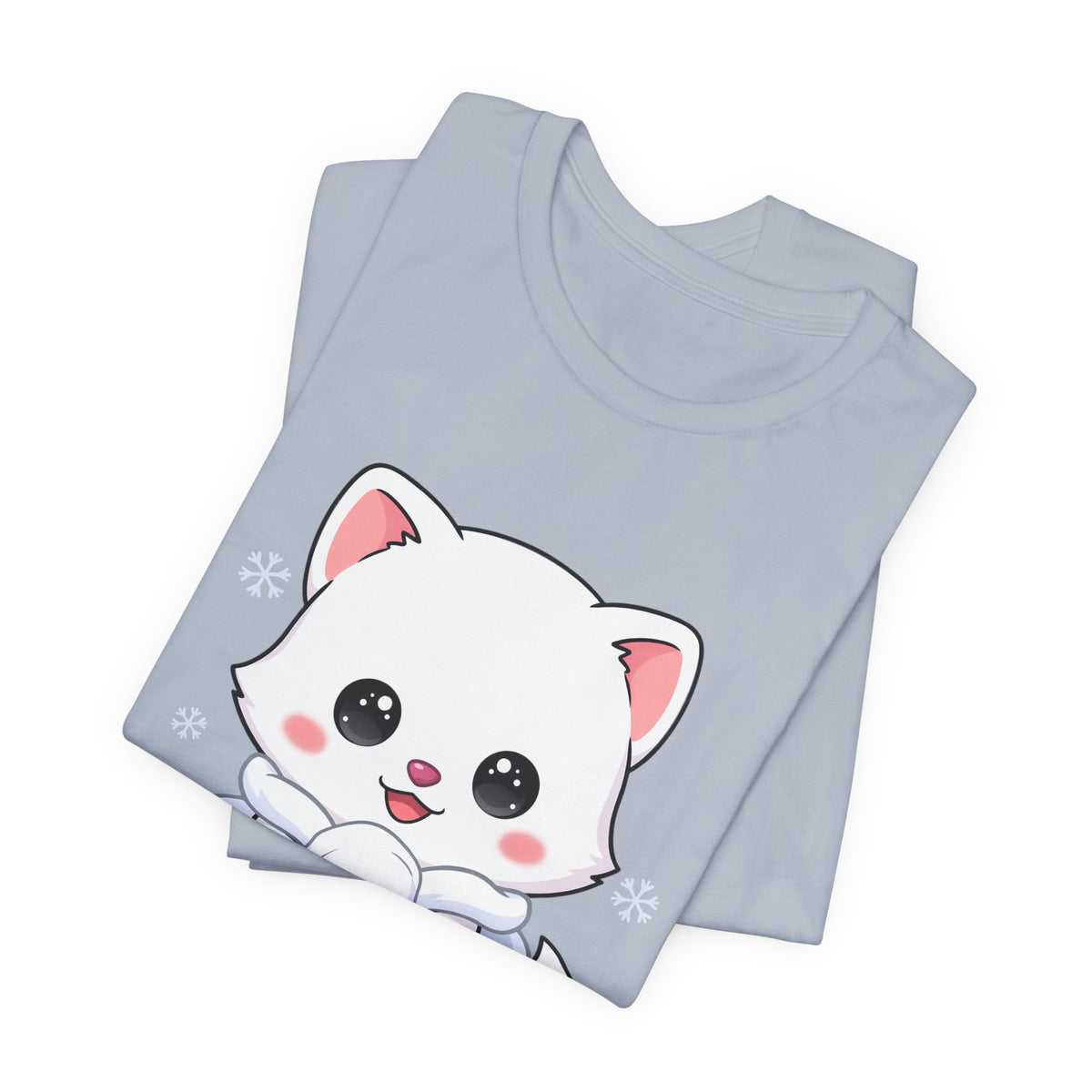 Kawaii Arctic Fox T-Shirt for Cute Winter Style