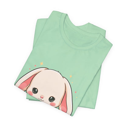 Book Lover Bunny T-Shirt – Cute Kawaii Reader Tee