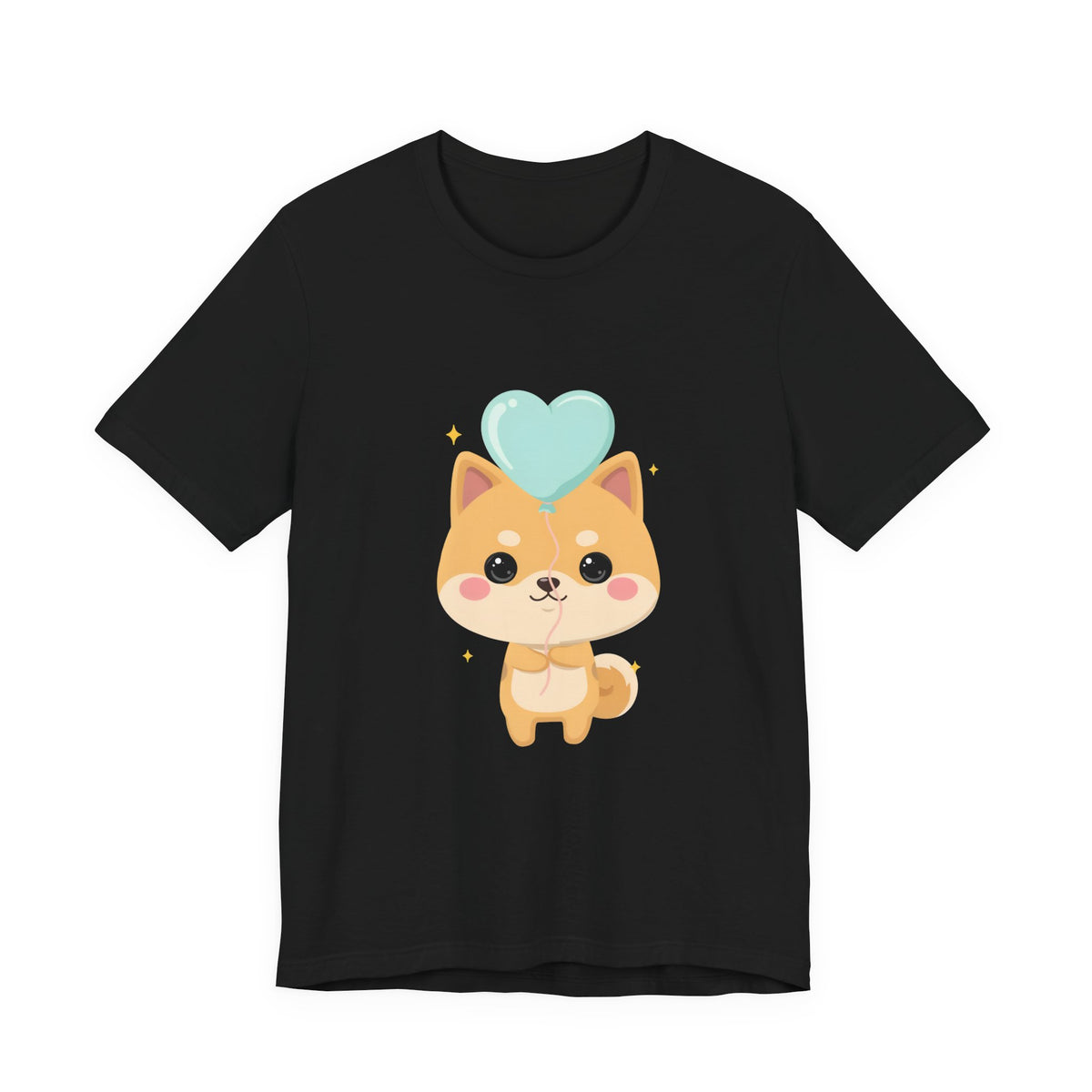 Kawaii Shiba Inu T-Shirt, Cute Balloon Dog Gift