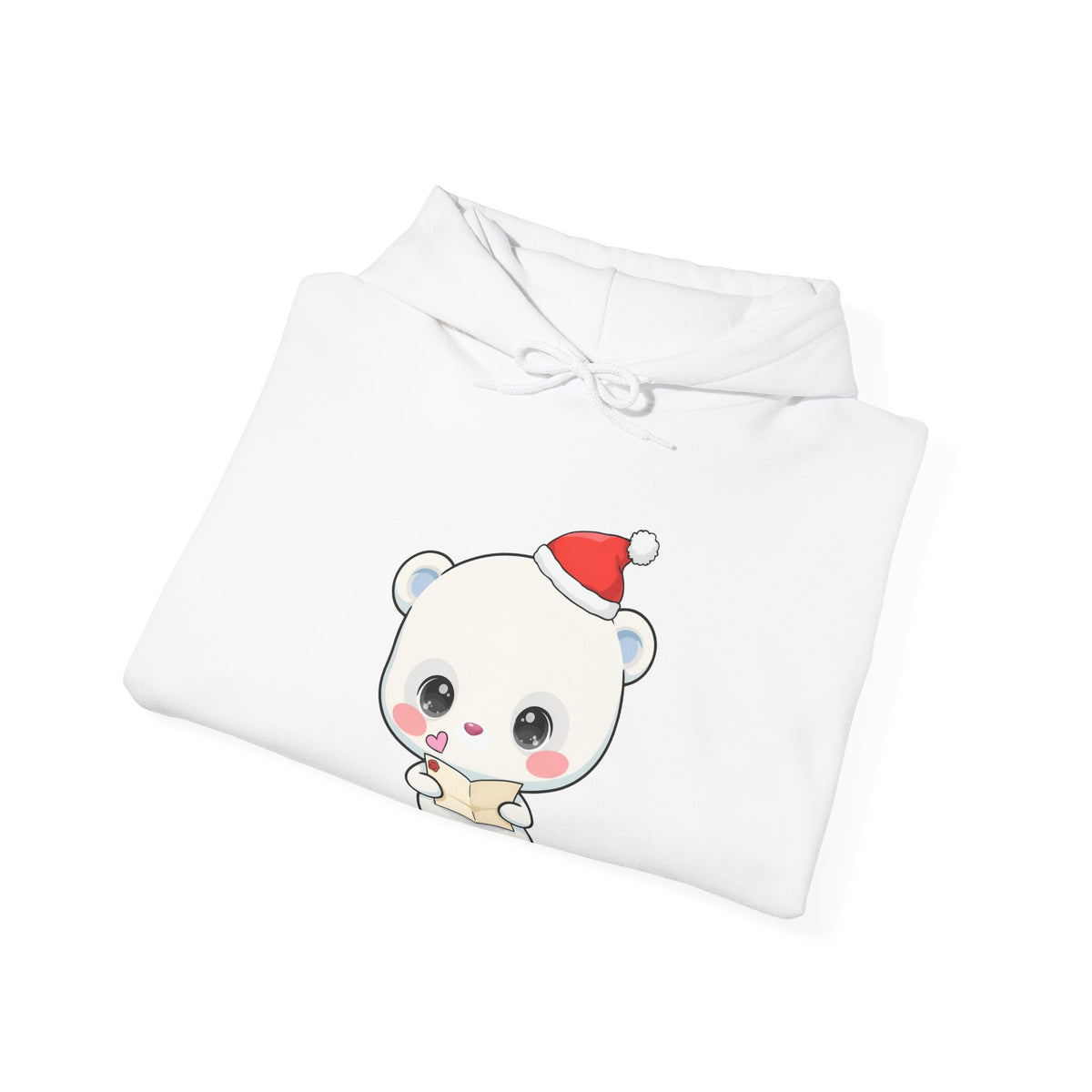 Christmas Polar Bear Hoodie for Cozy Holiday Cheer
