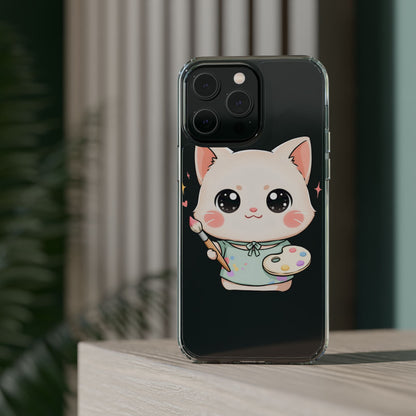 Kawaii Cat Phone Case for Creative Cat Lovers