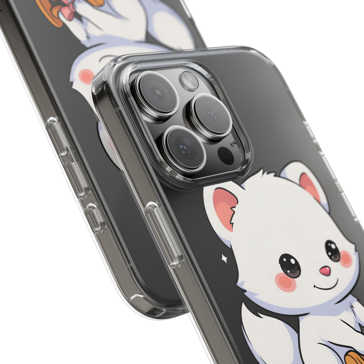 Kawaii Arctic Fox Phone Case for Cute Animal Lovers