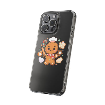 Gingerbread Christmas Phone Case for Holiday Baking Fans
