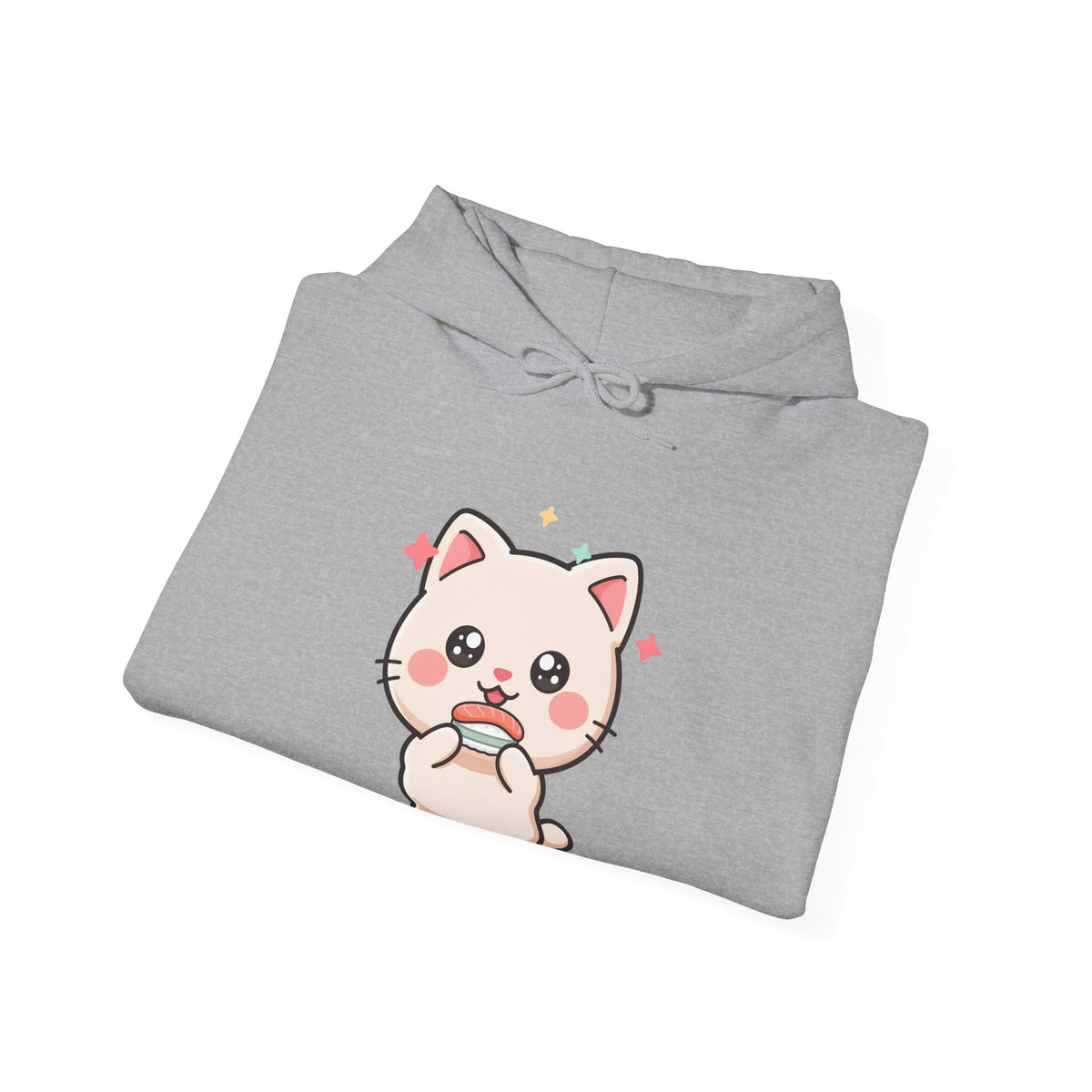 Sushi Cat Hoodie, Kawaii Cat Lover Gift