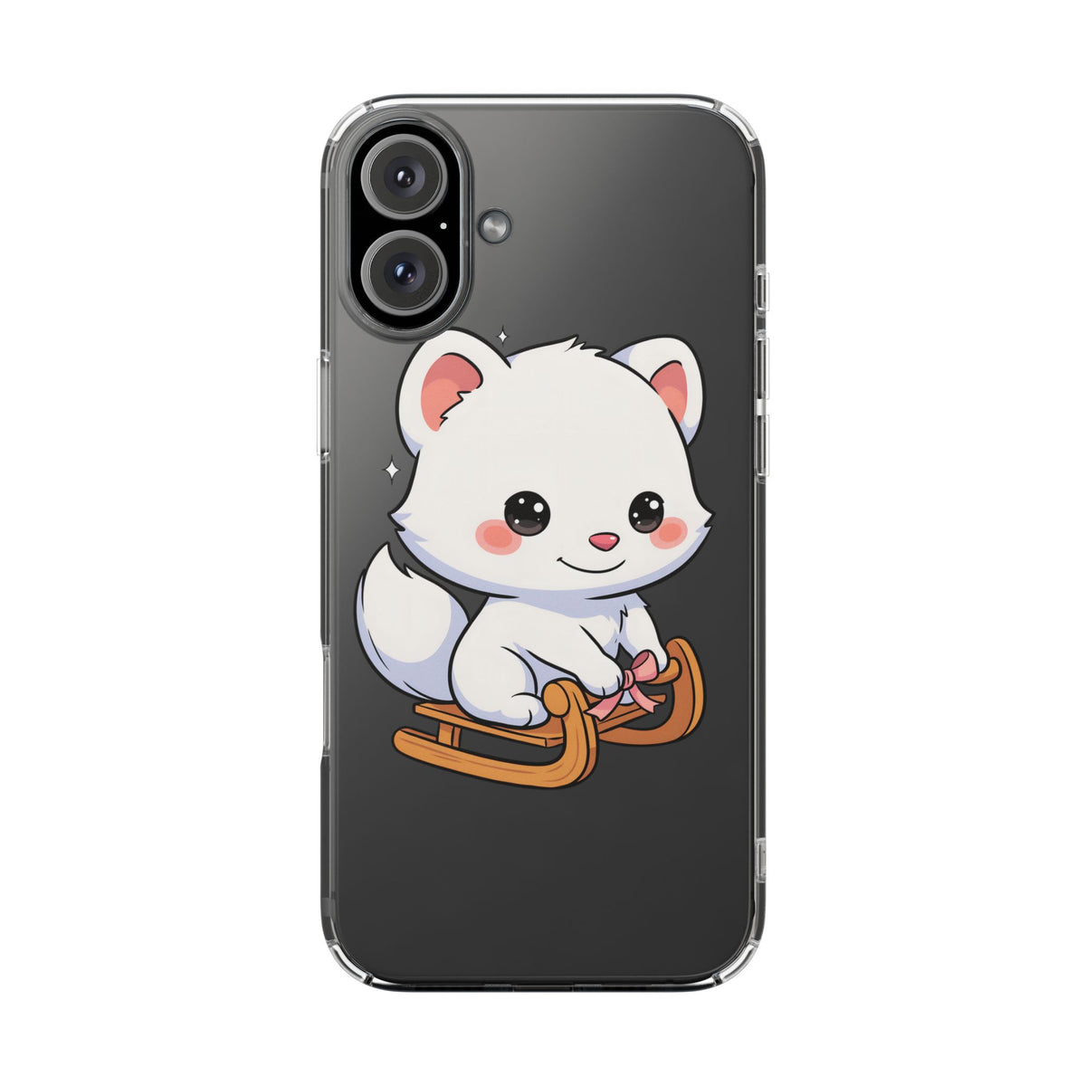 Kawaii Arctic Fox Phone Case for Cute Animal Lovers