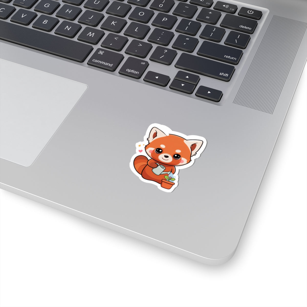Red Panda Plant Lover Sticker for Gardening Gifts