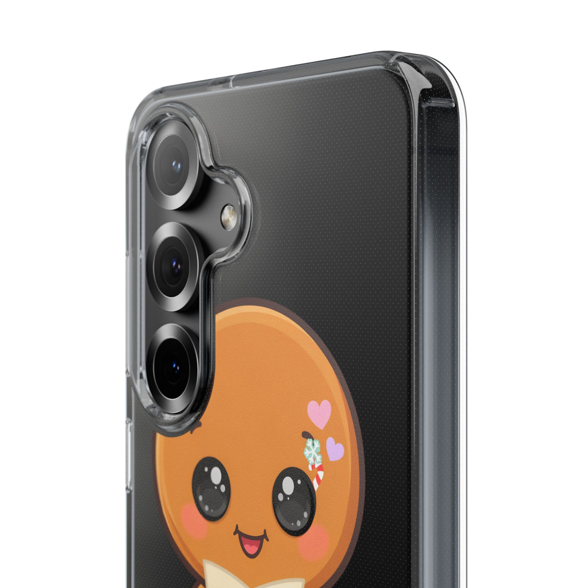 Gingerbread Man Phone Case, Cute Christmas Letter Reader