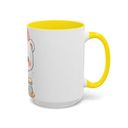 Christmas Cookie Polar Bear Accent Coffee Mug