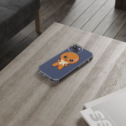 Gingerbread Man Phone Case, Cute Christmas Letter Reader