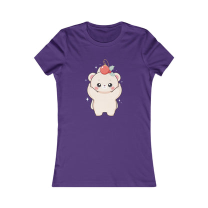 Kawaii Christmas Polar Bear Women's Tee