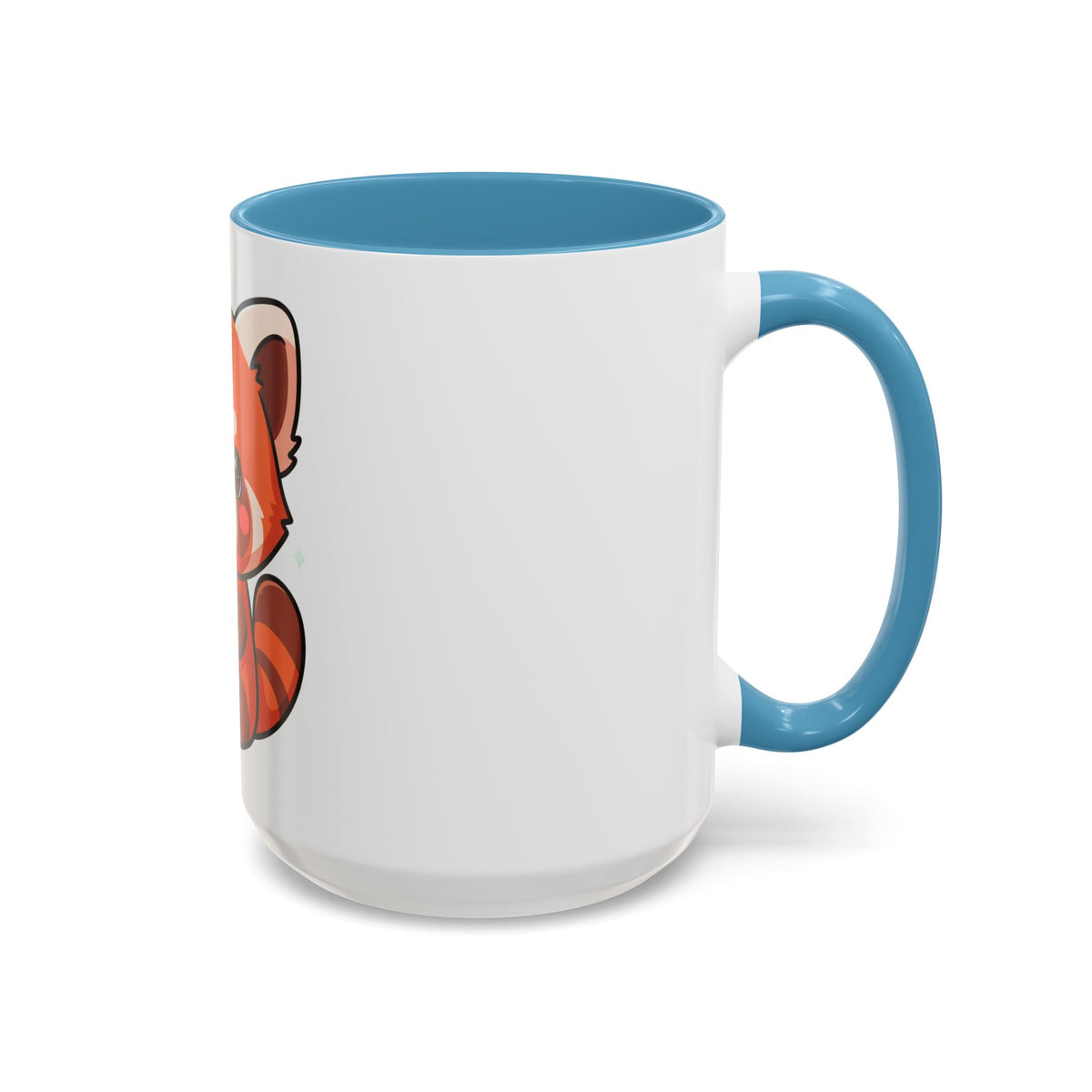 Red Panda Coffee Mug, Cute Latte Lover Accent Mug