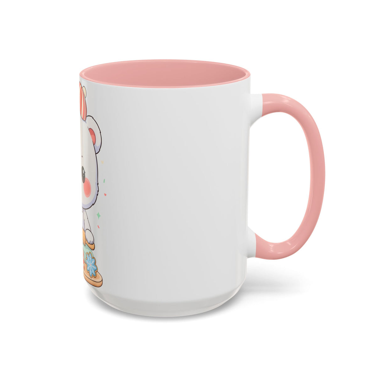 Christmas Cookie Polar Bear Accent Coffee Mug