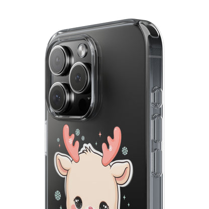 Kawaii Reindeer Phone Case for a Sweet Winter Cheer