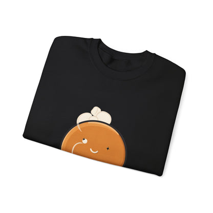 Cute Gingerbread Sweatshirt for Cozy Cocoa Breaks