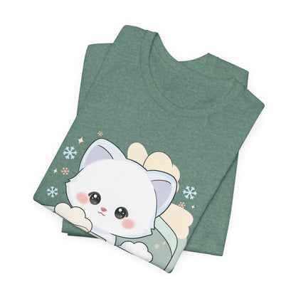 Arctic Fox Gift Tee, Cute Kawaii Birthday Present