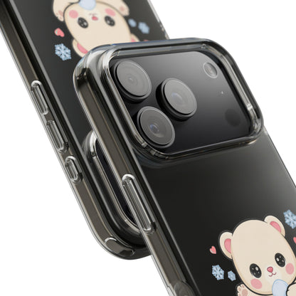 Kawaii Polar Bear Phone Case for Cute Animal Fans