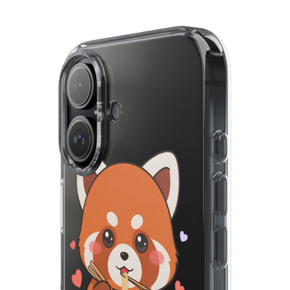 Red Panda Ramen Phone Case – Kawaii Food Lover Gift