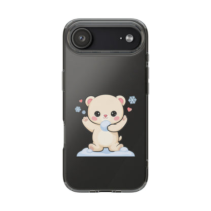 Kawaii Polar Bear Phone Case for Cute Animal Fans