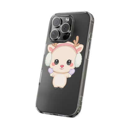 Kawaii Reindeer Phone Case for Cozy Cute Style