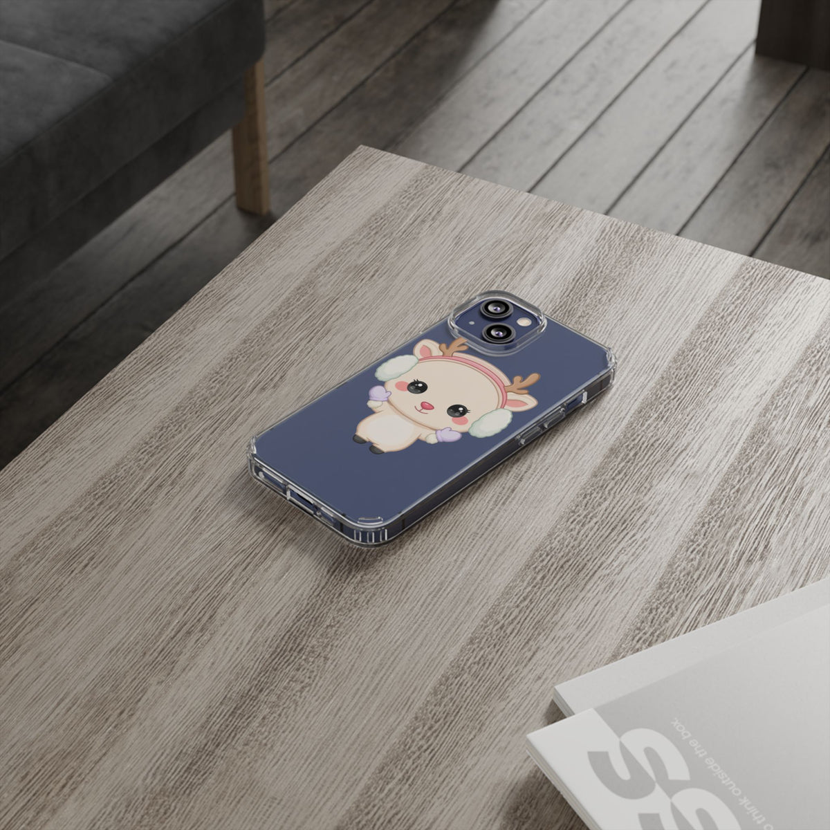Kawaii Reindeer Phone Case for Cozy Cute Style