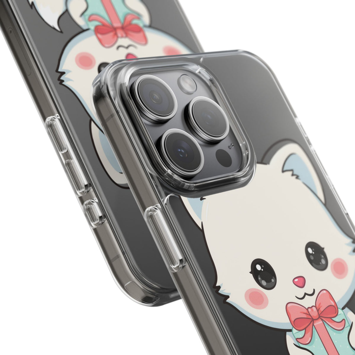 Kawaii Arctic Fox Phone Case with Gift