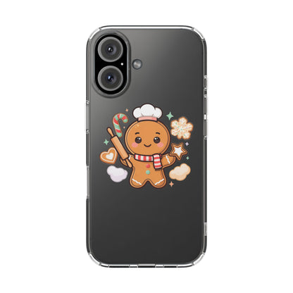 Gingerbread Christmas Phone Case for Holiday Baking Fans