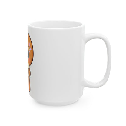 Gingerbread Christmas Mug – Cute Santa Letter Reader