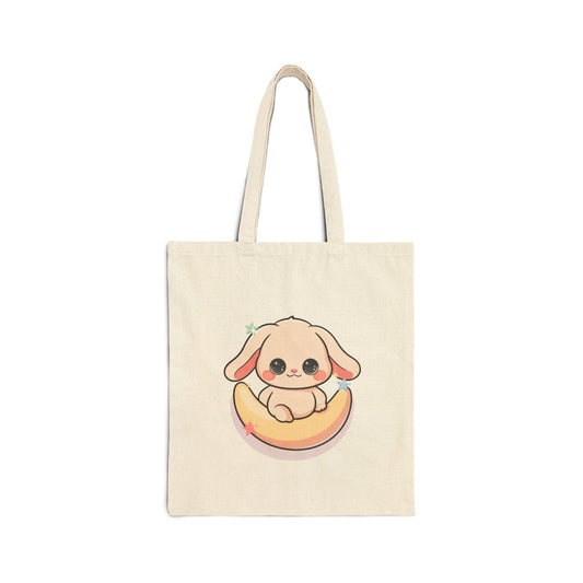 Kawaii Bunny Tote Bag for Cozy Everyday Errands