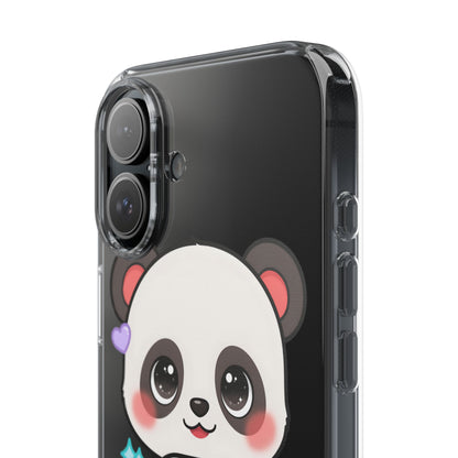 Gamer Panda Clear Impact-Resistant Phone Case