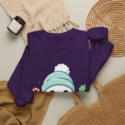Christmas Snowman Baking Sweatshirt – Kawaii Holiday Crewneck