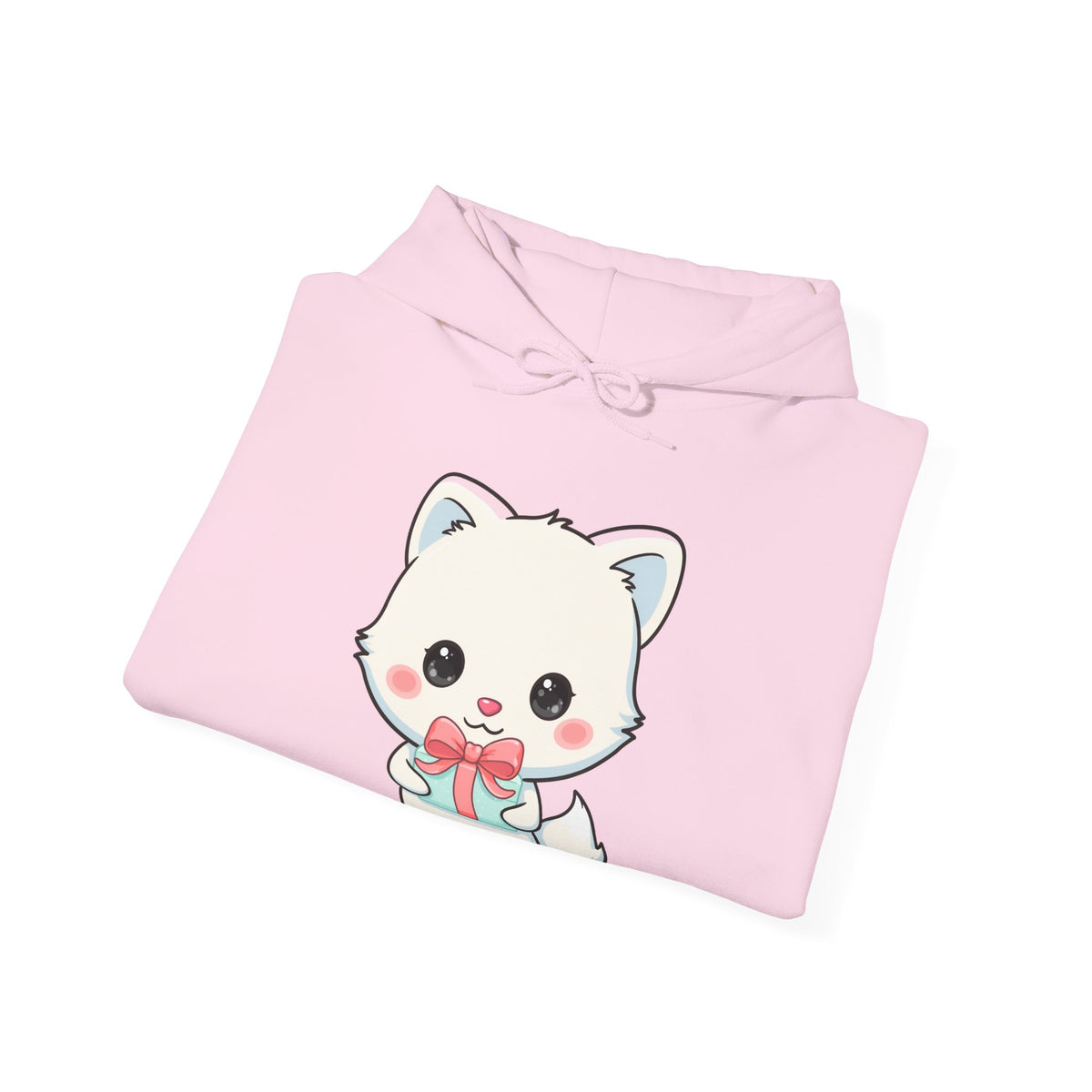 Kawaii Arctic Fox Gift Hoodie for Cozy Holiday Giving