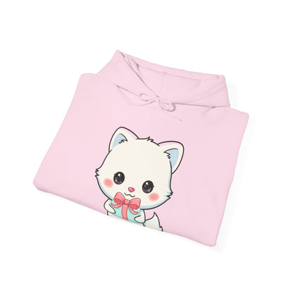 Kawaii Arctic Fox Gift Hoodie for Cozy Holiday Giving