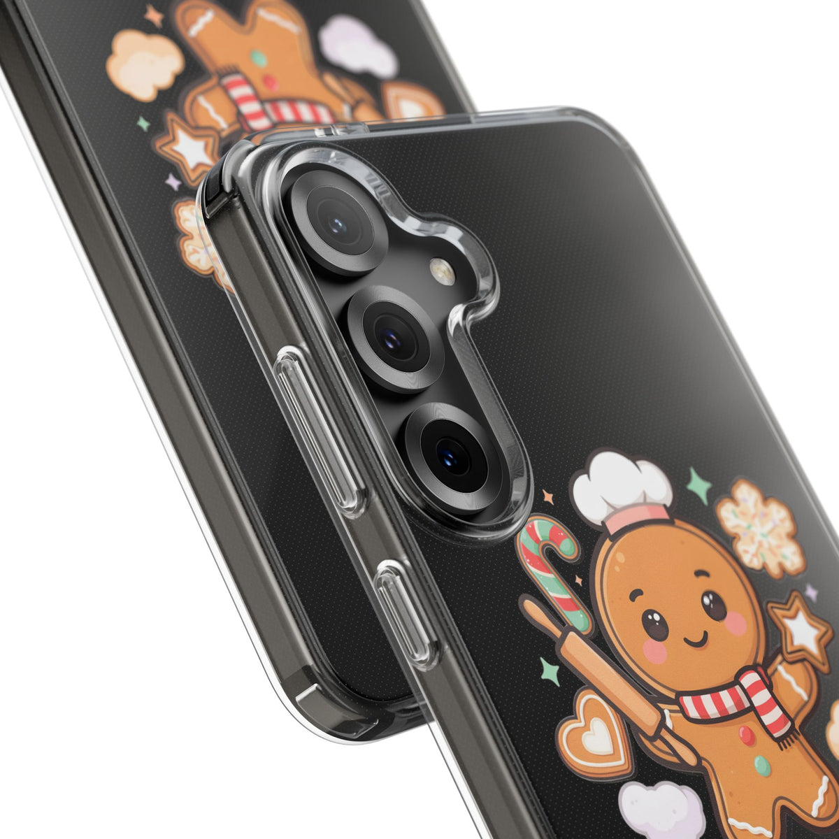Gingerbread Christmas Phone Case for Holiday Baking Fans