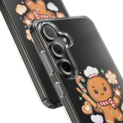 Gingerbread Christmas Phone Case for Holiday Baking Fans