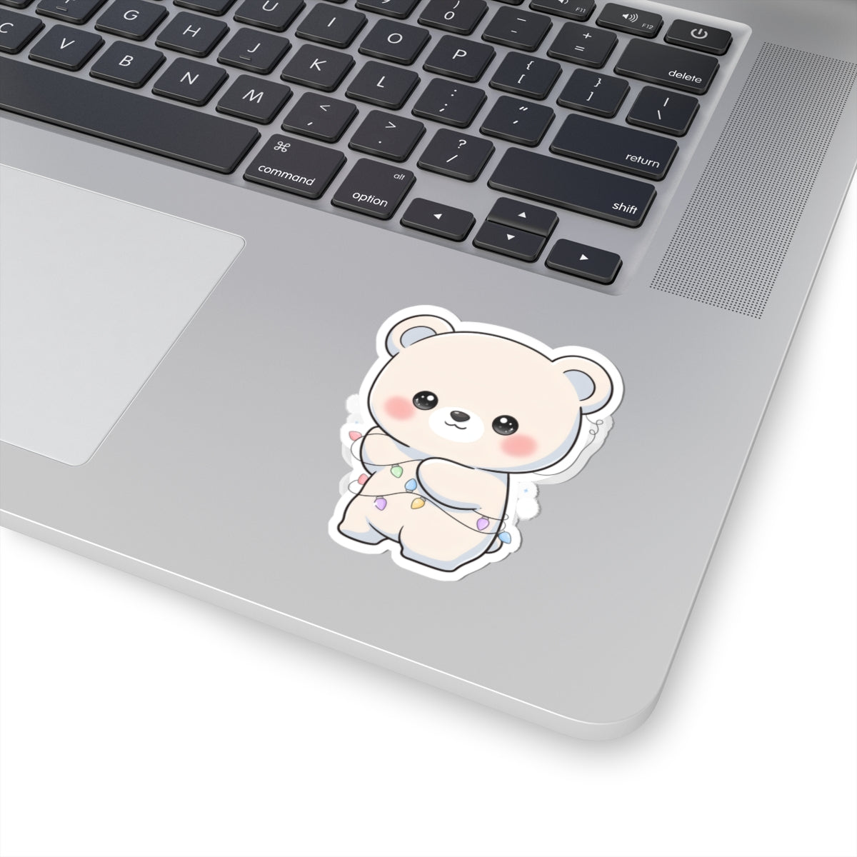 Kawaii Polar Bear Sticker for Cozy Desk Decor