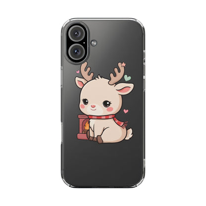 Kawaii Reindeer Phone Case for Cozy Holiday Cheer