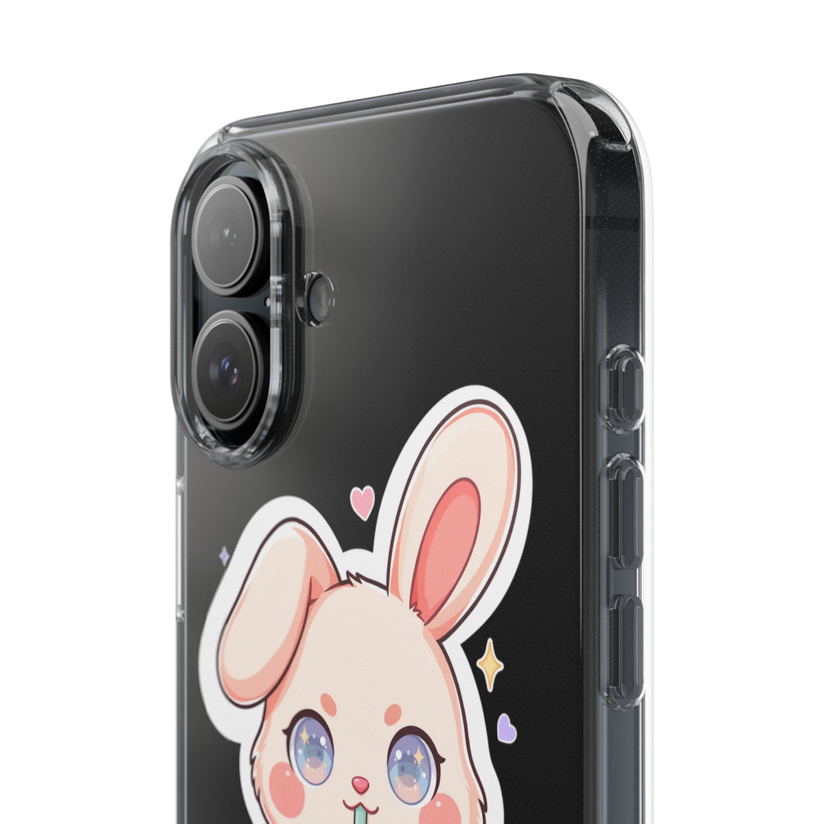 Kawaii Bunny Bubble Tea Phone Case for Boba Lovers