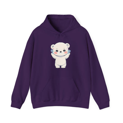 Kawaii Polar Bear Hoodie for Cute Winter Style