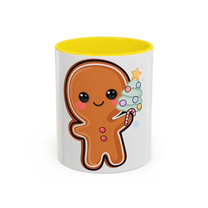 Gingerbread Christmas Mug – Cute Holiday Accent Coffee Mug