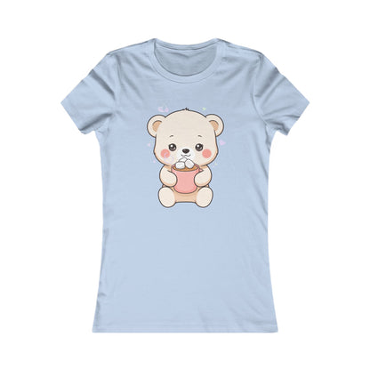 Kawaii Polar Bear Cocoa Tee for Cozy Cute Style