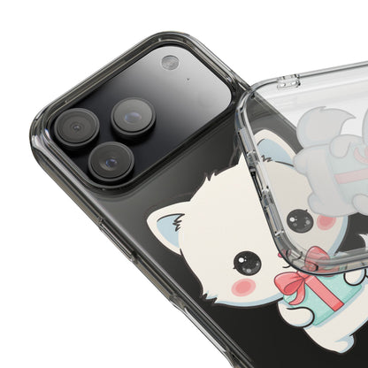 Kawaii Arctic Fox Phone Case with Gift