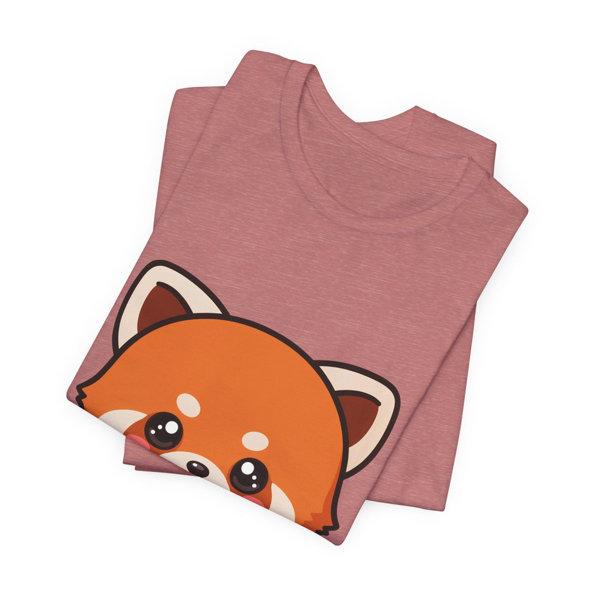 Red Panda Donut T-Shirt, Cute Kawaii Animal Tee