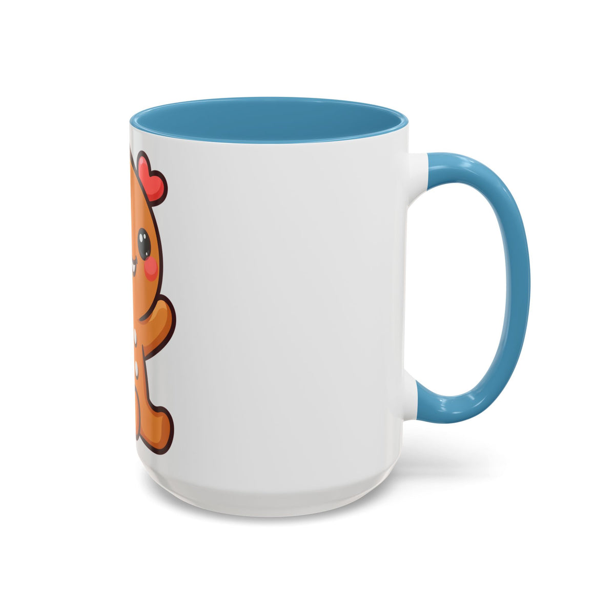 Kawaii Gingerbread Mug for Cozy Winter Coffee Breaks