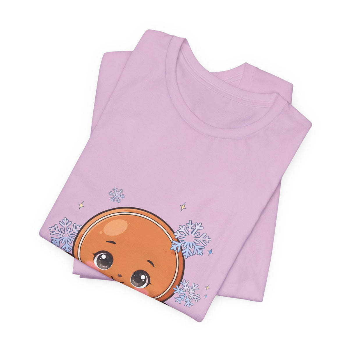 Kawaii Gingerbread Man T-Shirt for a Cozy Christmas Mood